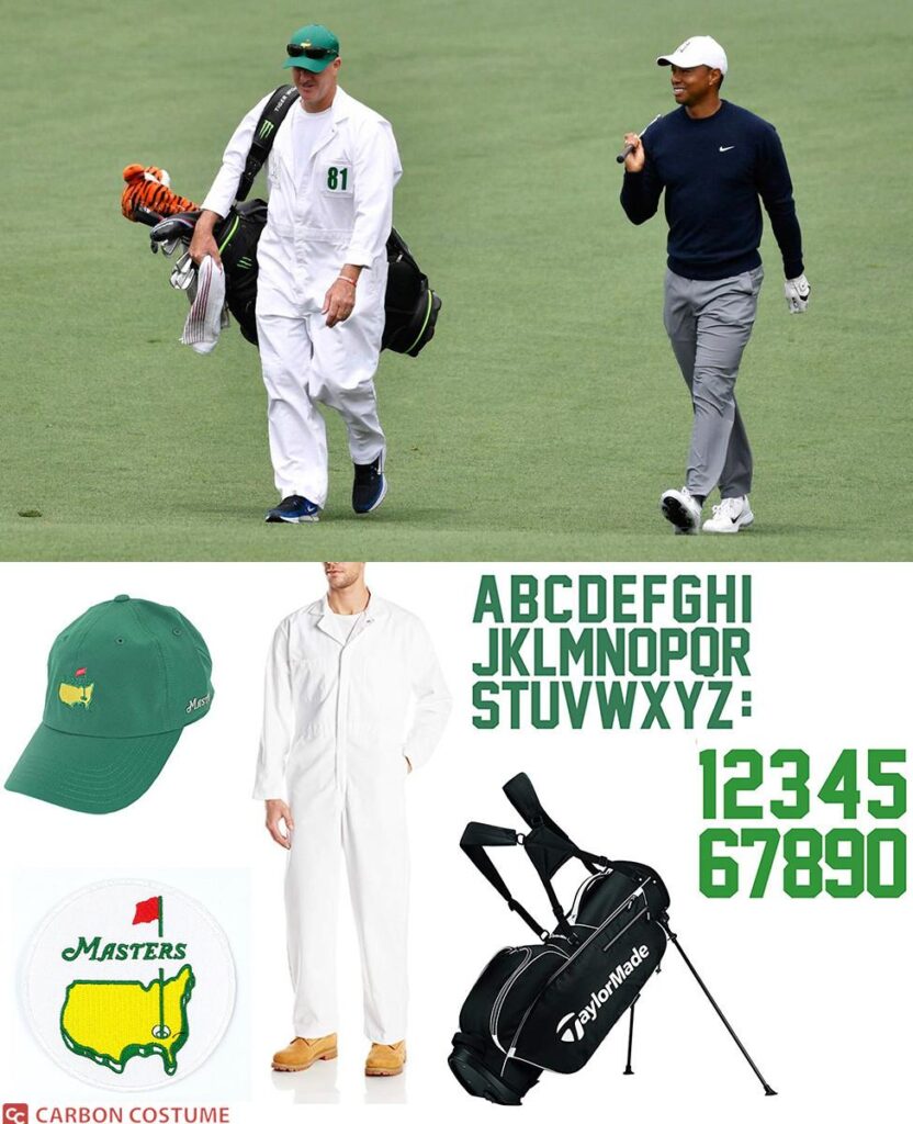 Masters Caddy Costume Guide